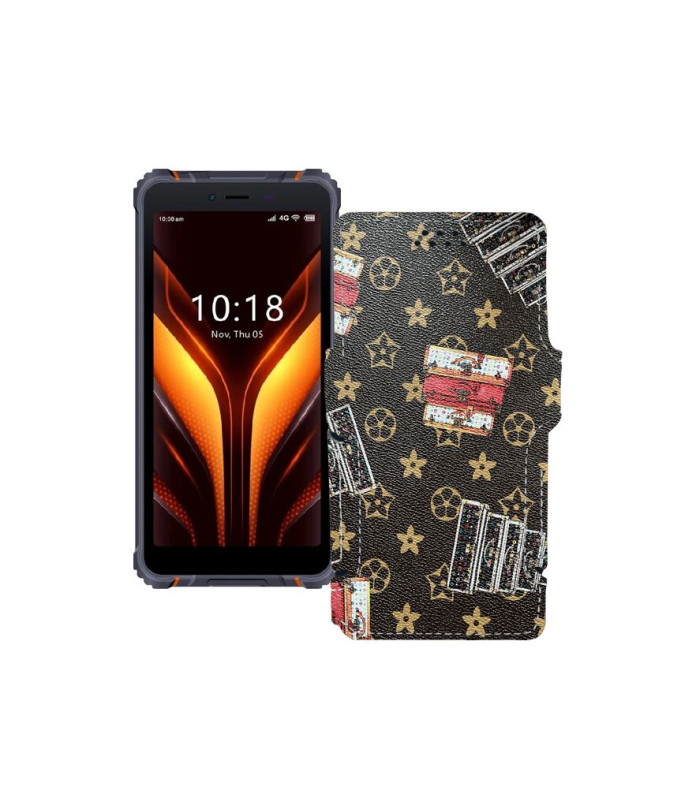 Чохол-книжка з екошкіри для телефону ALIGATOR RX850