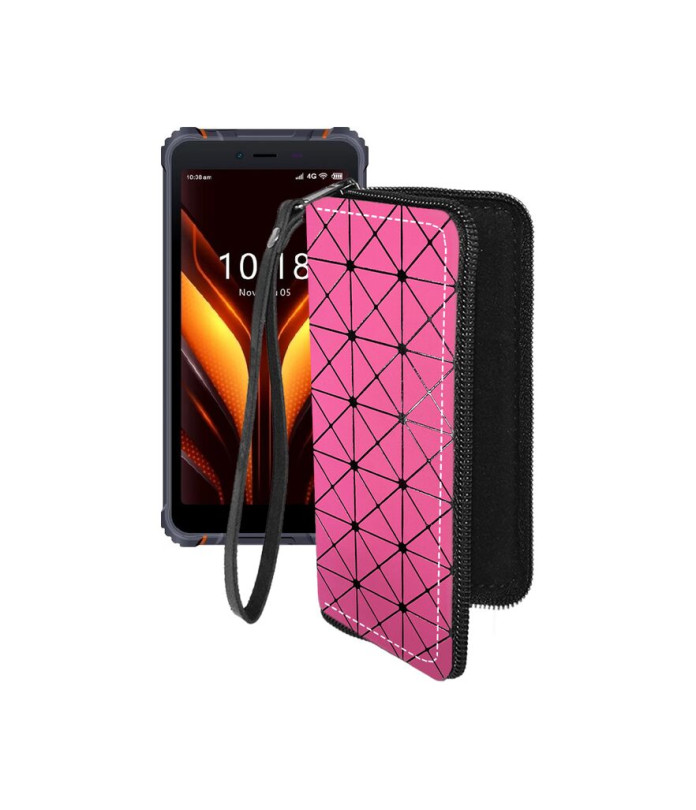 Чохол-гаманець з екошкіри для телефону ALIGATOR RX850