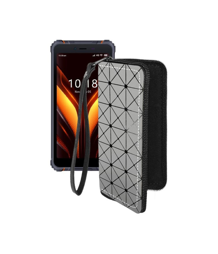 Чохол-гаманець з екошкіри для телефону ALIGATOR RX850