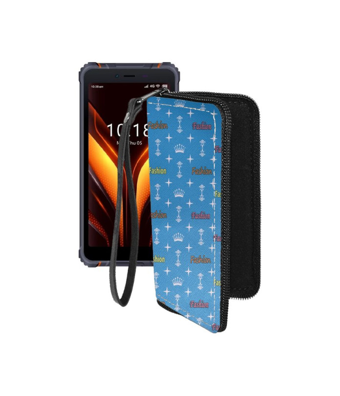 Чохол-гаманець з екошкіри для телефону ALIGATOR RX850