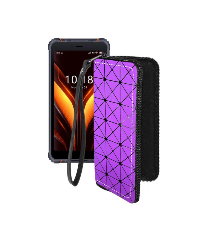 Чохол-гаманець з екошкіри для телефону ALIGATOR RX850