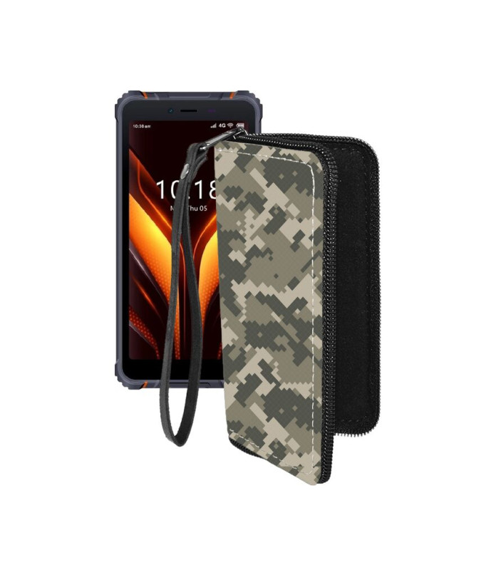 Чохол-гаманець з екошкіри для телефону ALIGATOR RX850