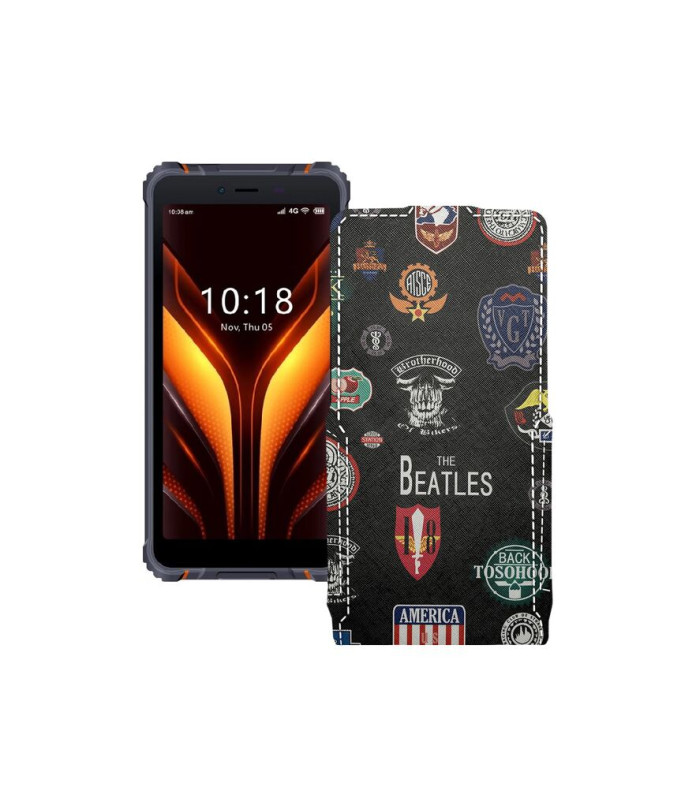 Чохол-флип з екошкіри для телефону ALIGATOR RX850