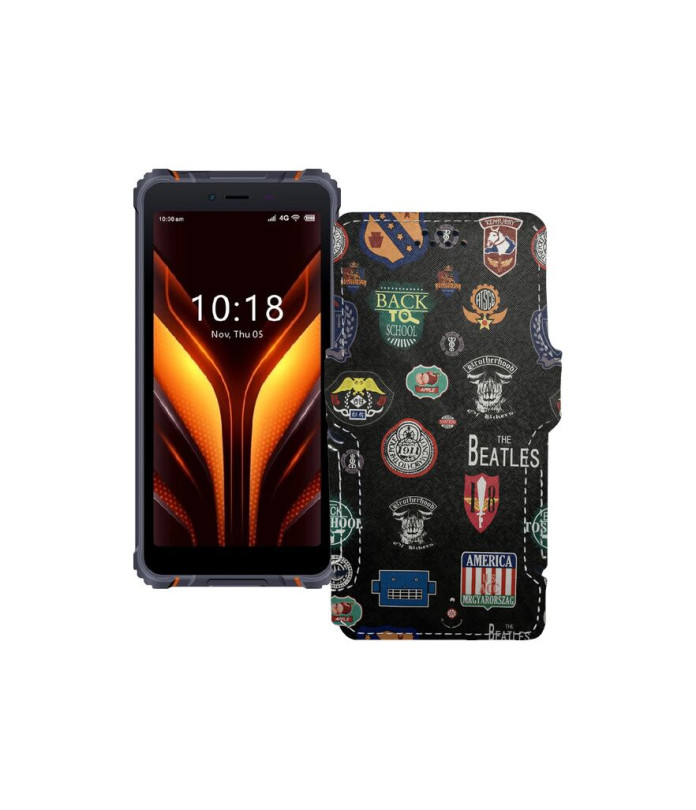 Чохол-книжка з екошкіри для телефону ALIGATOR RX850