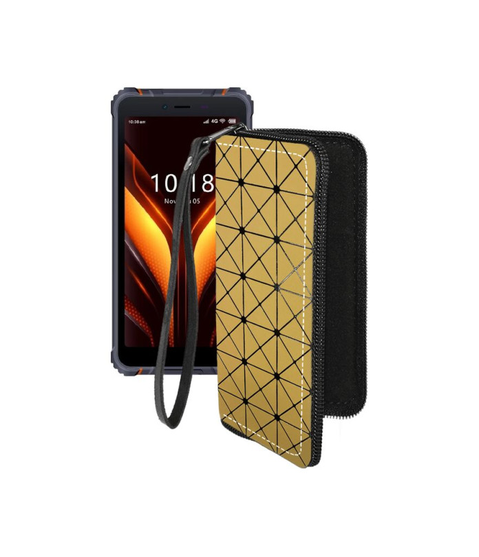 Чохол-гаманець з екошкіри для телефону ALIGATOR RX850