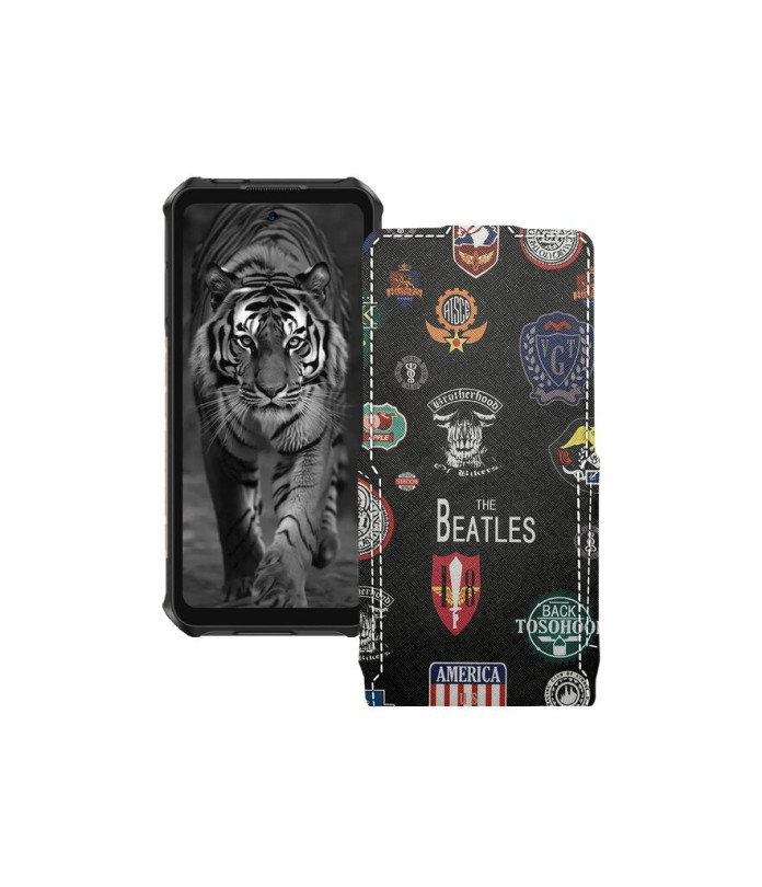 Чохол-флип з екошкіри для телефону Ulefone Armor X16