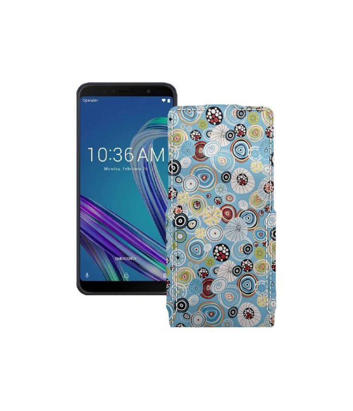 Чохол-флип з екошкіри для телефону Asus ZenFone Max Pro M1 ZB601KL/ZB633KL