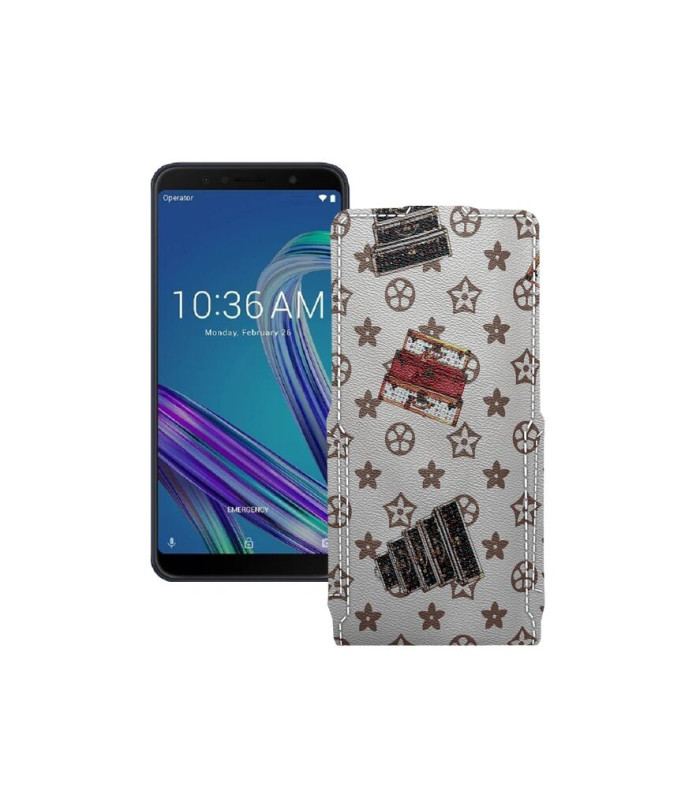 Чохол-флип з екошкіри для телефону Asus ZenFone Max Pro M1 ZB601KL/ZB633KL