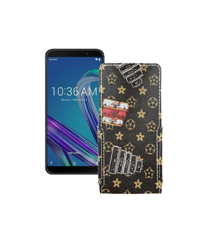 Чохол-флип з екошкіри для телефону Asus ZenFone Max Pro M1 ZB601KL/ZB633KL