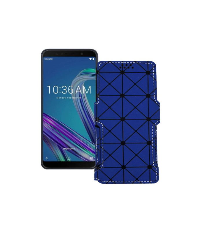 Чохол-книжка з екошкіри для телефону Asus ZenFone Max Pro M1 ZB601KL/ZB633KL