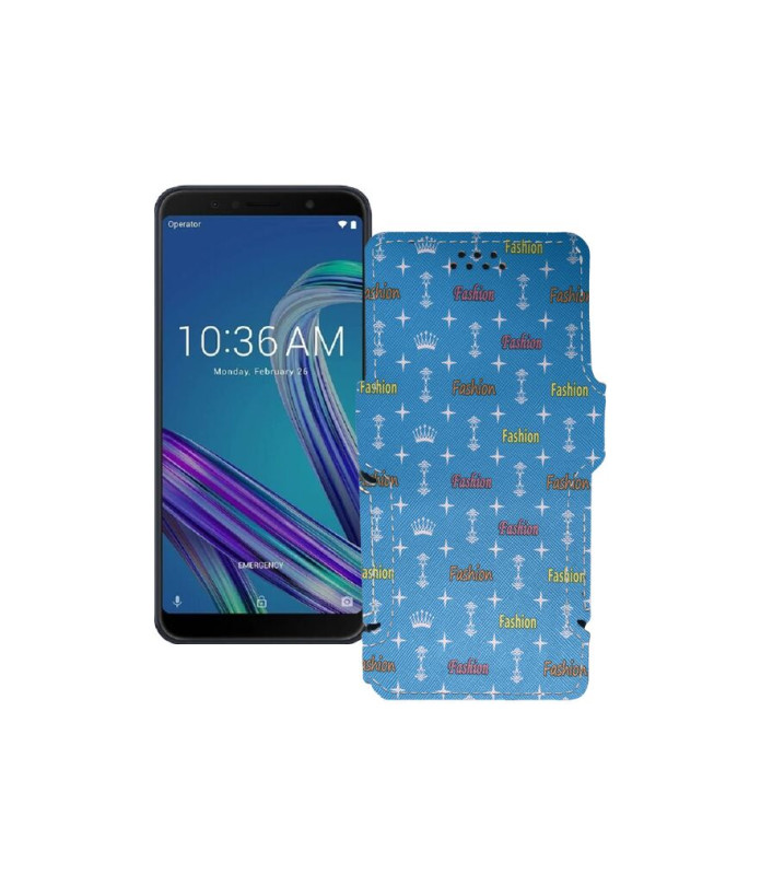 Чохол-книжка з екошкіри для телефону Asus ZenFone Max Pro M1 ZB601KL/ZB633KL