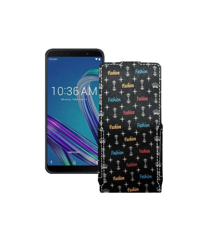 Чохол-флип з екошкіри для телефону Asus ZenFone Max Pro M1 ZB601KL/ZB633KL