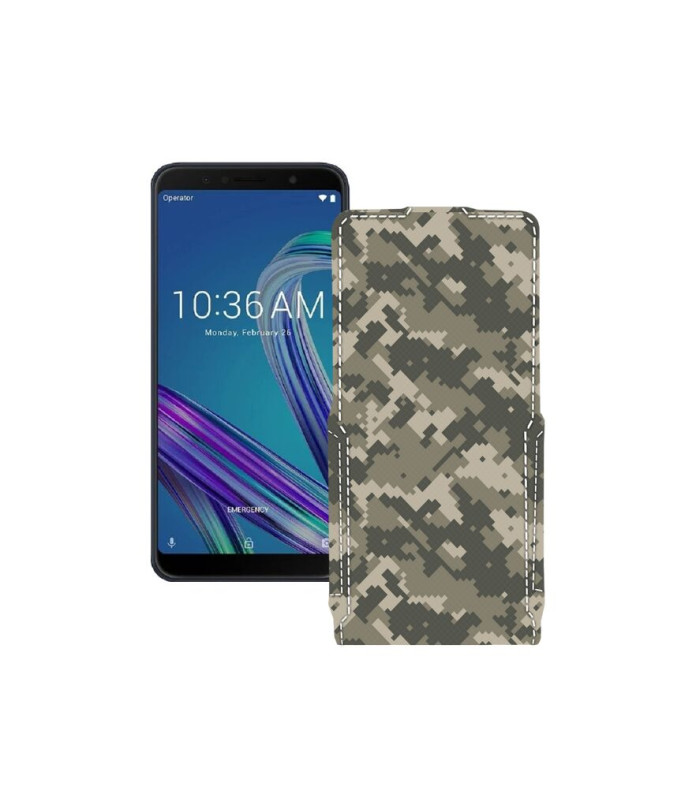 Чохол-флип з екошкіри для телефону Asus ZenFone Max Pro M1 ZB601KL/ZB633KL