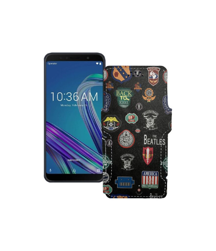 Чохол-книжка з екошкіри для телефону Asus ZenFone Max Pro M1 ZB601KL/ZB633KL