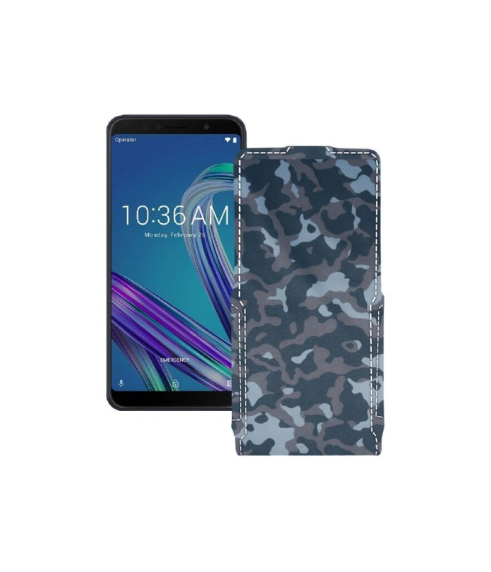 Чохол-флип з екошкіри для телефону Asus ZenFone Max Pro M1 ZB601KL/ZB633KL