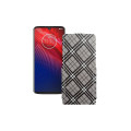 Чохол-флип з екошкіри для телефону Motorola Moto Z4