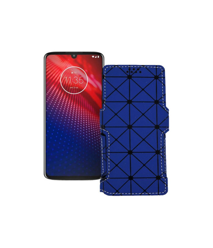 Чохол-книжка з екошкіри для телефону Motorola Moto Z4