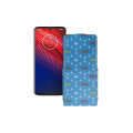 Чохол-флип з екошкіри для телефону Motorola Moto Z4