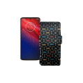 Чохол-книжка з екошкіри для телефону Motorola Moto Z4