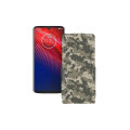 Чохол-флип з екошкіри для телефону Motorola Moto Z4