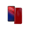 Портмоне з шкіри для телефону Motorola Moto Z4