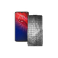 Чохол-флип з екошкіри для телефону Motorola Moto Z4