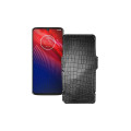 Чохол-книжка з екошкіри для телефону Motorola Moto Z4