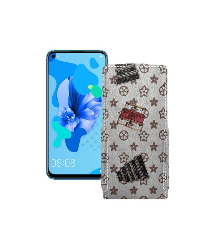 Чохол-флип з екошкіри для телефону Huawei nova 5i