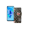 Чохол-книжка з екошкіри для телефону Huawei nova 5i