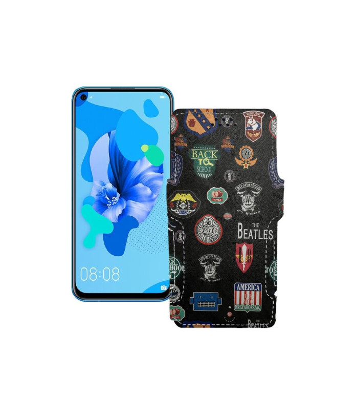 Чохол-книжка з екошкіри для телефону Huawei nova 5i