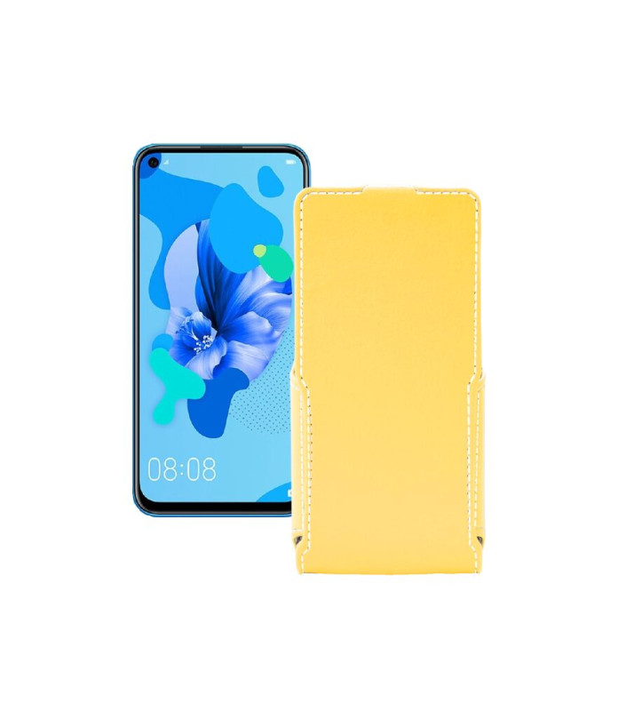 Чохол-флип з екошкіри для телефону Huawei nova 5i