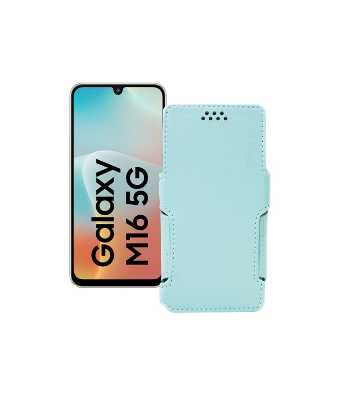 Чохол-книжка з екошкіри для телефону Samsung Galaxy M16 5G (M166)