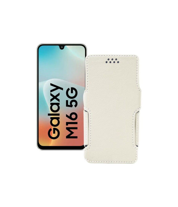Чохол-книжка з екошкіри для телефону Samsung Galaxy M16 5G (M166)