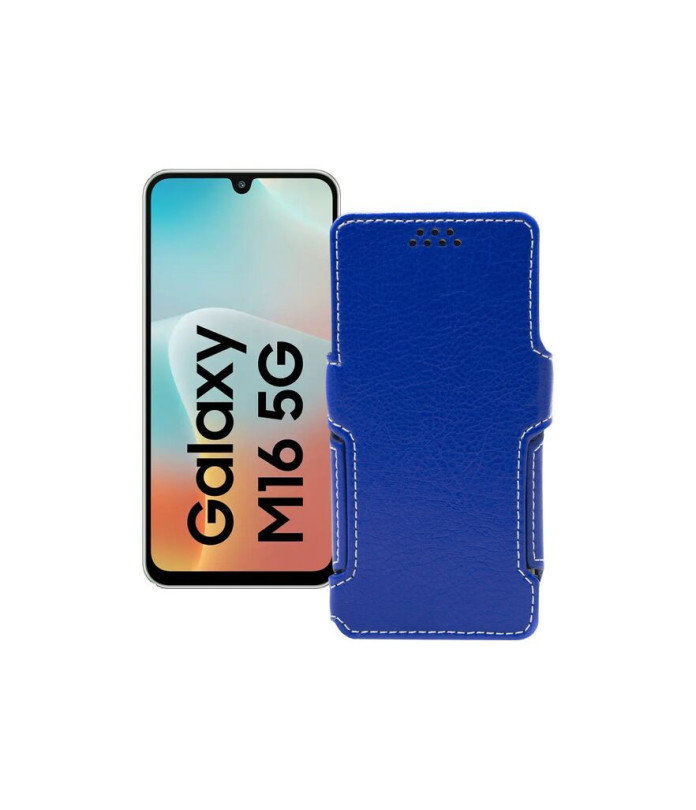 Чохол-книжка з екошкіри для телефону Samsung Galaxy M16 5G (M166)