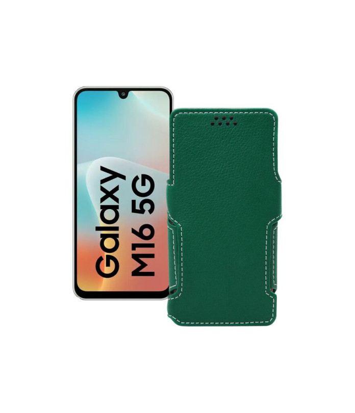 Чохол-книжка з екошкіри для телефону Samsung Galaxy M16 5G (M166)
