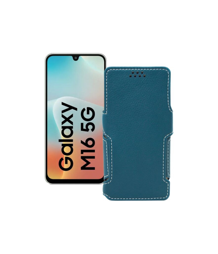 Чохол-книжка з екошкіри для телефону Samsung Galaxy M16 5G (M166)