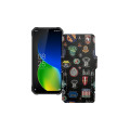 Чохол-книжка з екошкіри для телефону iHunt Titan P10000 Pro