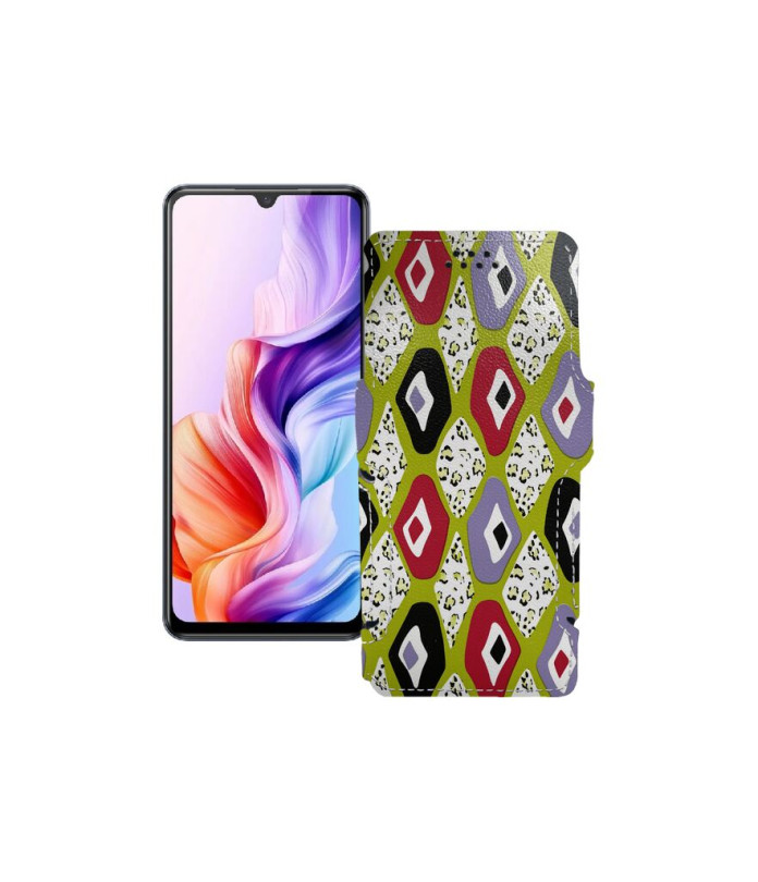 Чохол-книжка з екошкіри для телефону ZTE Nubia V70 Max