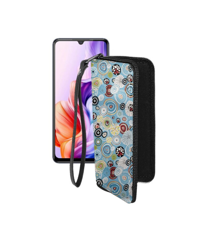 Чохол-гаманець з екошкіри для телефону ZTE Nubia V70 Max