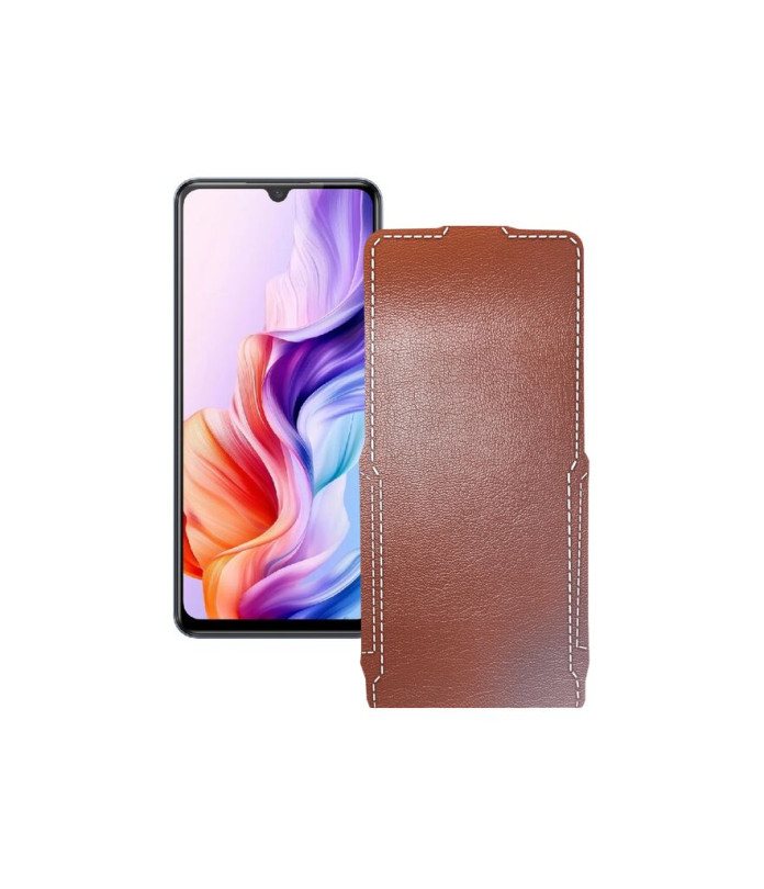 Чохол-флип з екошкіри для телефону ZTE Nubia V70 Max