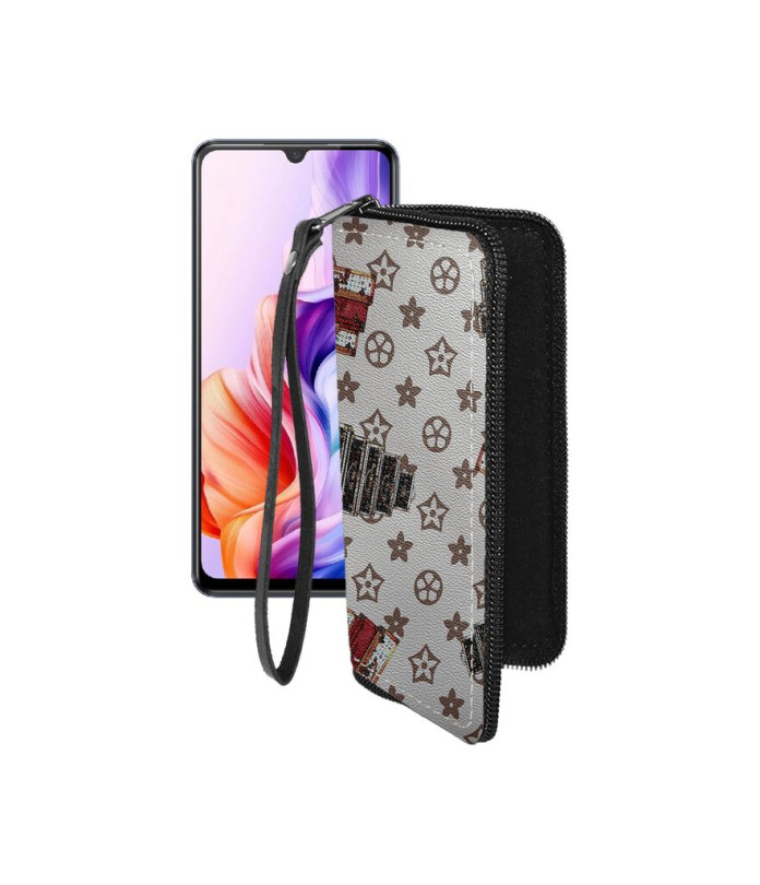 Чохол-гаманець з екошкіри для телефону ZTE Nubia V70 Max