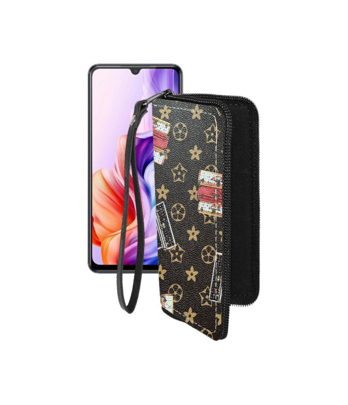 Чохол-гаманець з екошкіри для телефону ZTE Nubia V70 Max