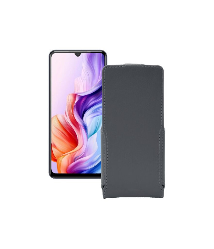 Чохол-флип з екошкіри для телефону ZTE Nubia V70 Max