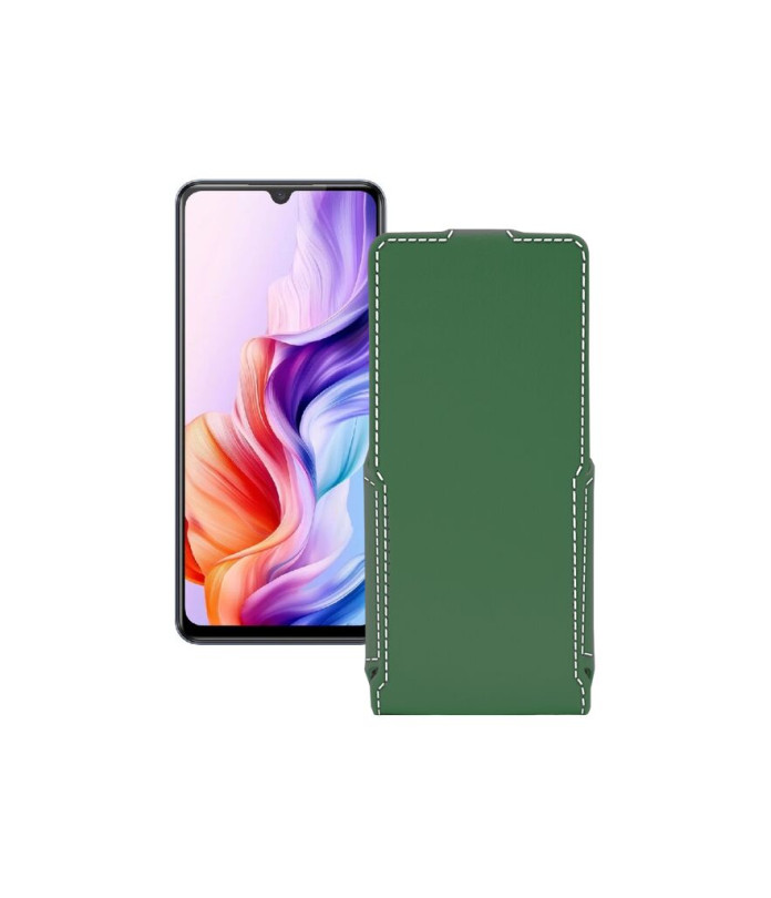 Чохол-флип з екошкіри для телефону ZTE Nubia V70 Max