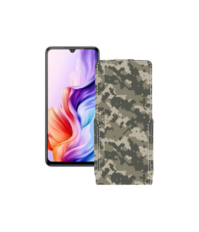 Чохол-флип з екошкіри для телефону ZTE Nubia V70 Max