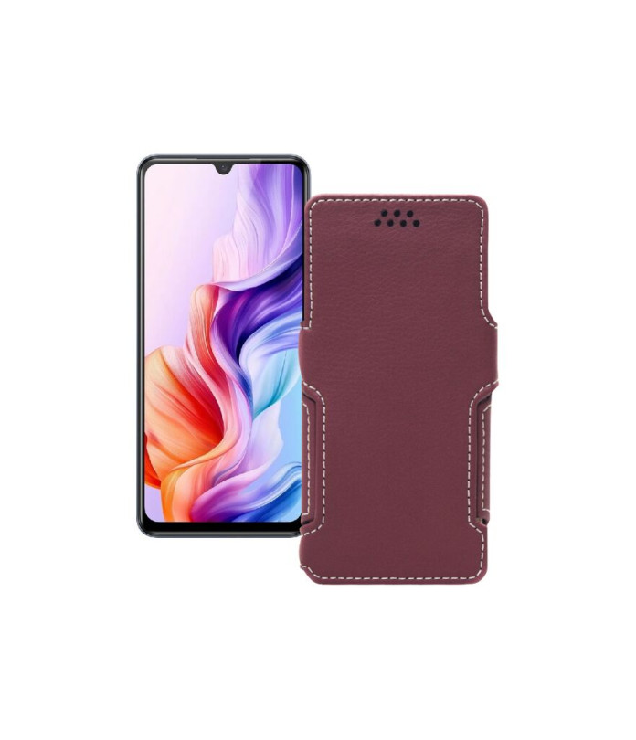 Чохол-книжка з екошкіри для телефону ZTE Nubia V70 Max