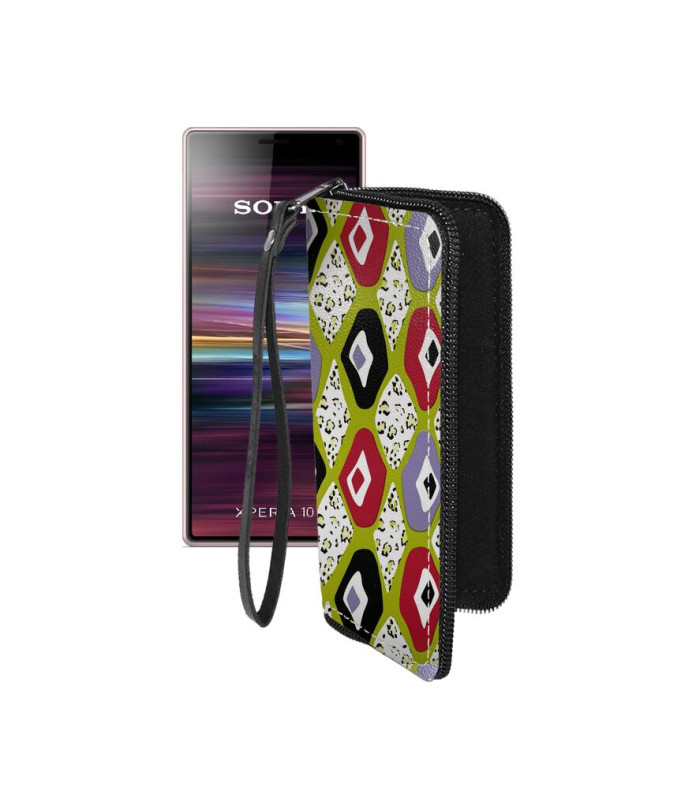 Чохол-гаманець з екошкіри для телефону Sony Xperia 10
