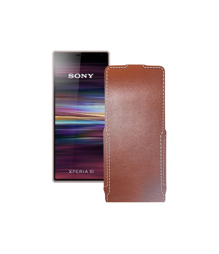 Чохол-флип з екошкіри для телефону Sony Xperia 10