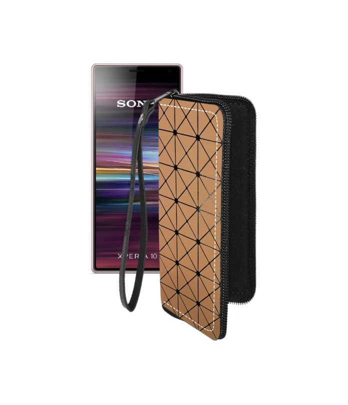 Чохол-гаманець з екошкіри для телефону Sony Xperia 10