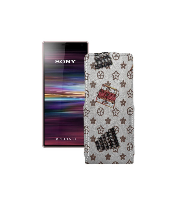 Чохол-флип з екошкіри для телефону Sony Xperia 10